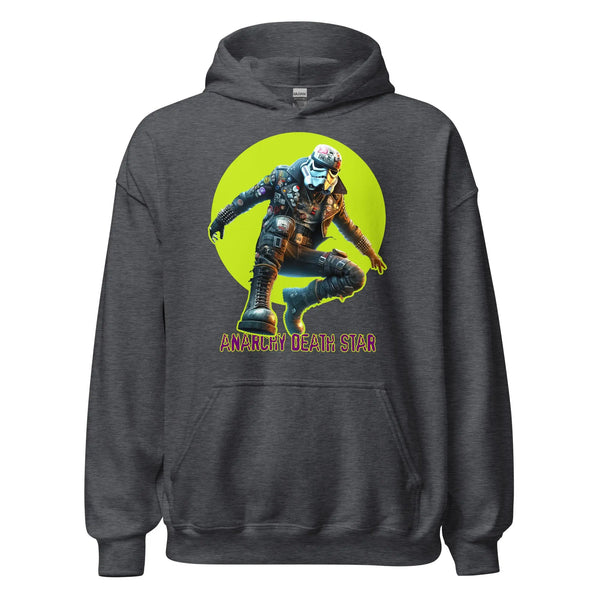 ANARCHY DEATH STAR STORM TROOPER PUNKS Unisex Hoodie - S - Unisex Hoodie