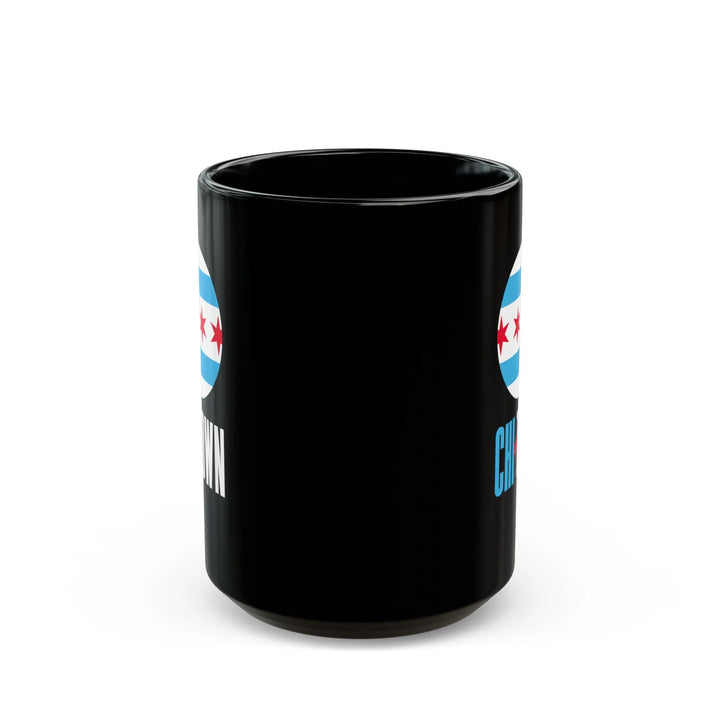 CHI-TOWN - 15oz Black Mug - 15oz - Mugs & Drinkware