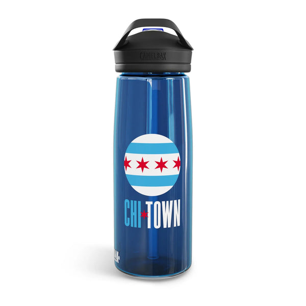 CHI-TOWN - CamelBak Eddy® Water Bottle 25oz - 25oz / Oxford Blue - Mugs & Drinkware