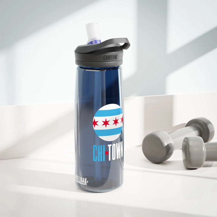 CHI-TOWN - CamelBak Eddy® Water Bottle 25oz - 25oz / Oxford Blue - Mugs & Drinkware