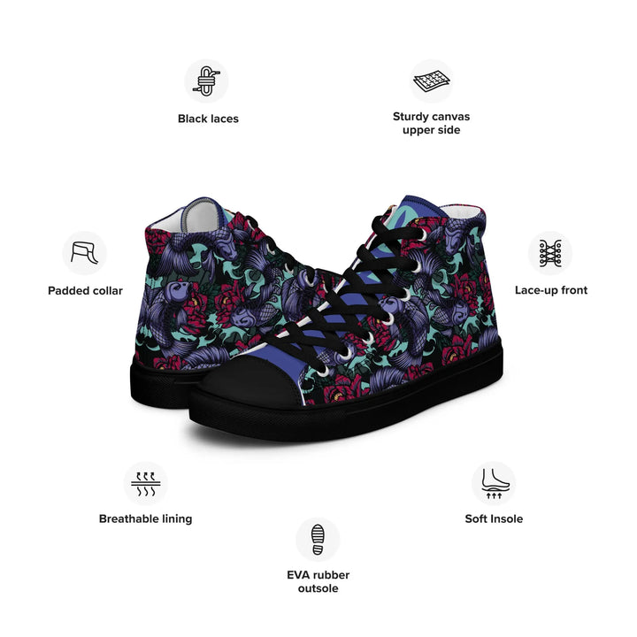 COI COI - high top canvas shoes - Shoes