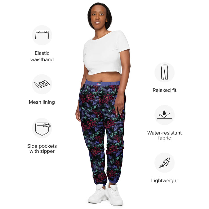 COI COI - Unisex Track Pants with All-Over Print - Unisex Track Pants