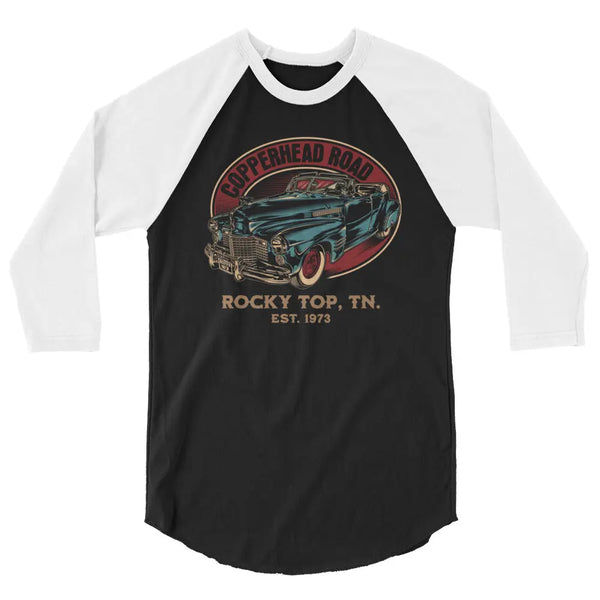 COPPERHEAD ROAD - 3/4 sleeve raglan shirt - XS - Unisex Raglan 3/4 Sleeve Shirt