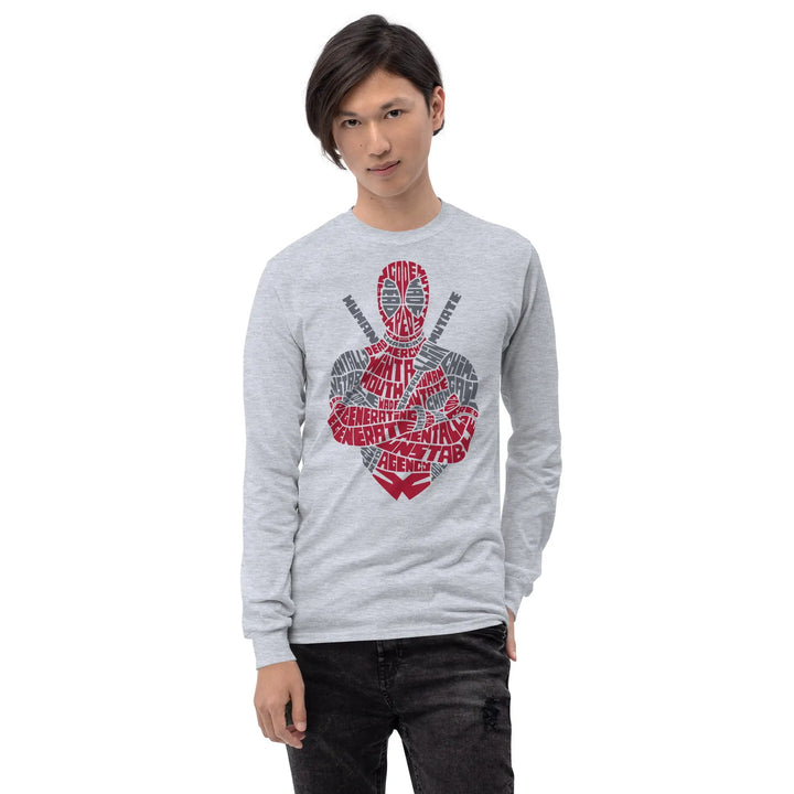 DEAD WADE - Long Sleeve Shirt - Sport Grey / S - Unisex Long Sleeve