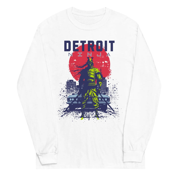 DETROIT NINJA - Long Sleeve Shirt - Unisex Long Sleeve