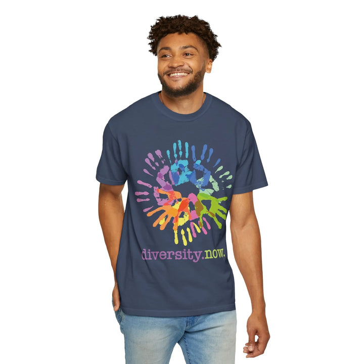 Diversity Now Unisex Garment-Dyed T-Shirt - Embrace Inclusivity and Colorful Expression - T-Shirt