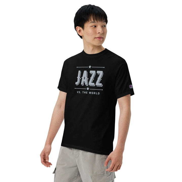 JAZZ VS. THE WORLD - Unisex heavyweight t-shirt - Unisex T-Shirt