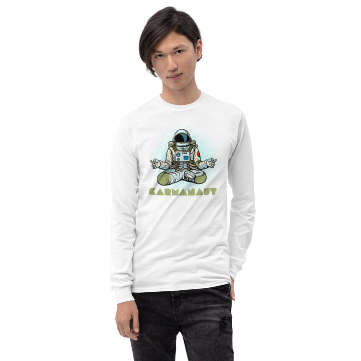 KARMANAUT - Long Sleeve Shirt - White / S - Unisex Long Sleeve