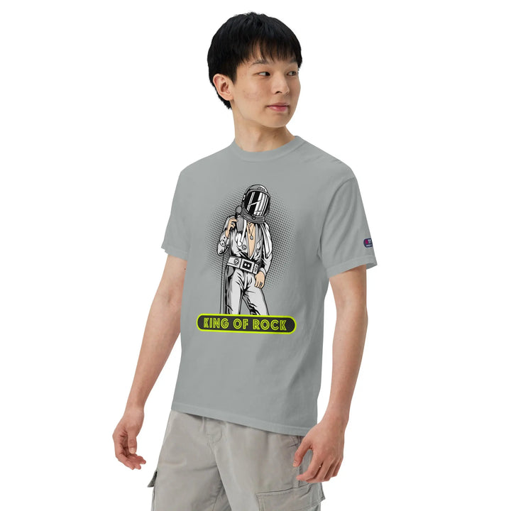 KING OF ROCK - Unisex Heavyweight T-Shirt - Unisex T-Shirt