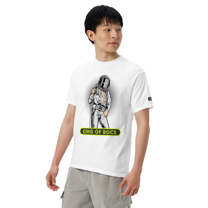 KING OF ROCK - Unisex Heavyweight T-Shirt - Unisex T-Shirt