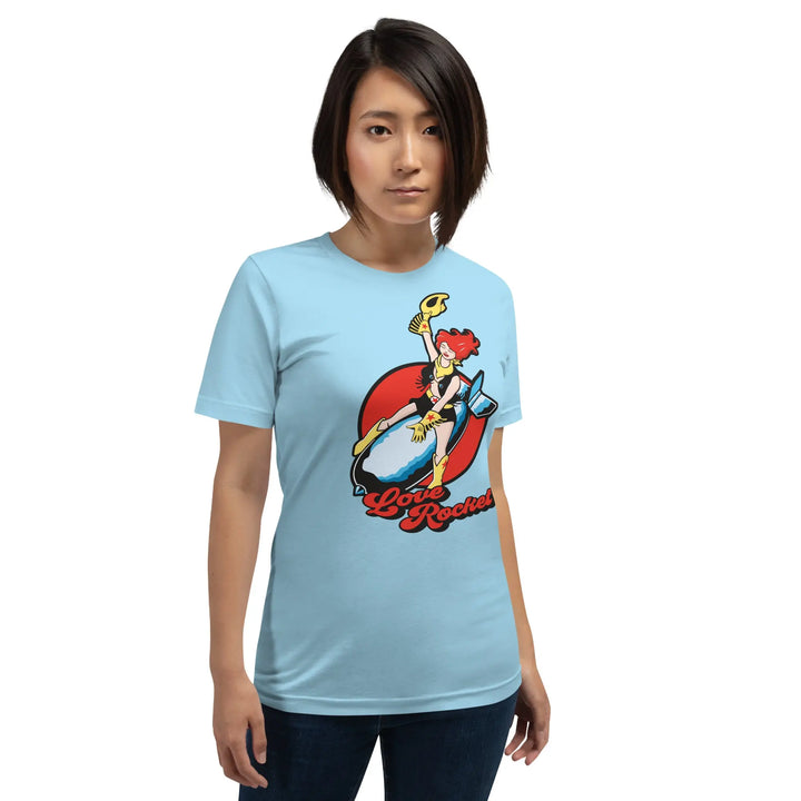 LOVE ROCKET - Unisex T-Shirt - Unisex T-Shirt