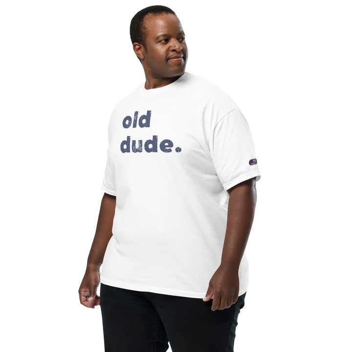 OLD DUDE - Unisex heavyweight t-shirt - Unisex T-Shirt
