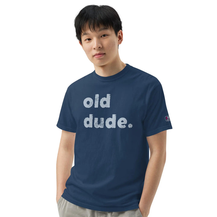 OLD DUDE - Unisex heavyweight t-shirt - Unisex T-Shirt