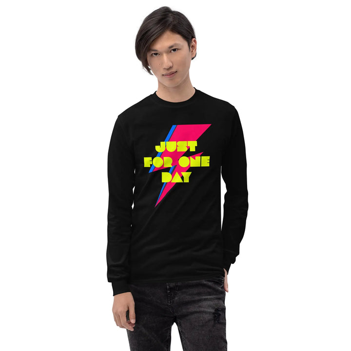 ONE DAY HERO - Long Sleeve Shirt - Black / S - Unisex Long Sleeve