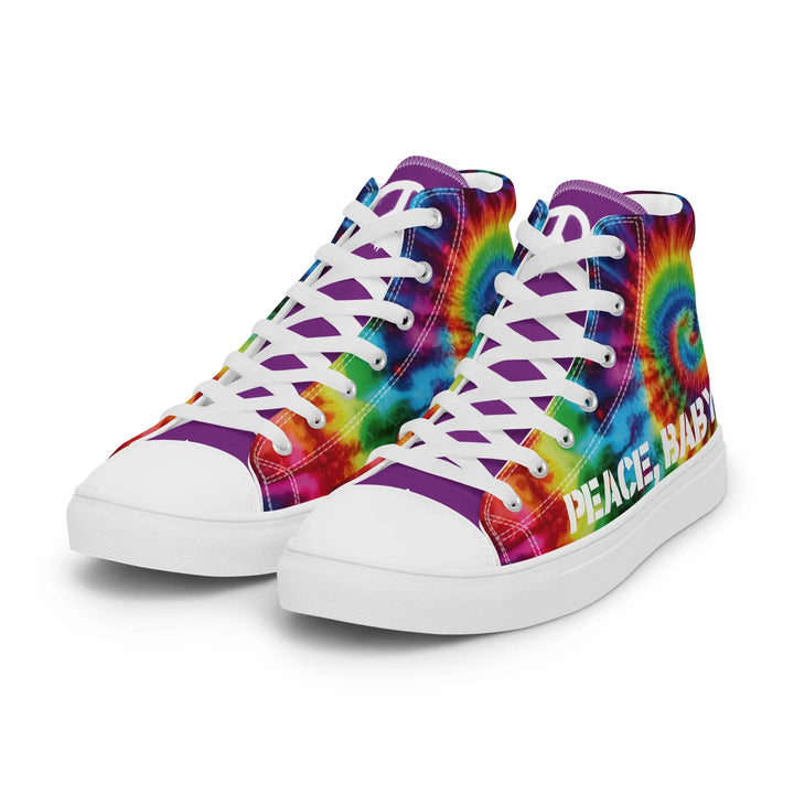 PEACE BABY - high top canvas shoes - Shoes