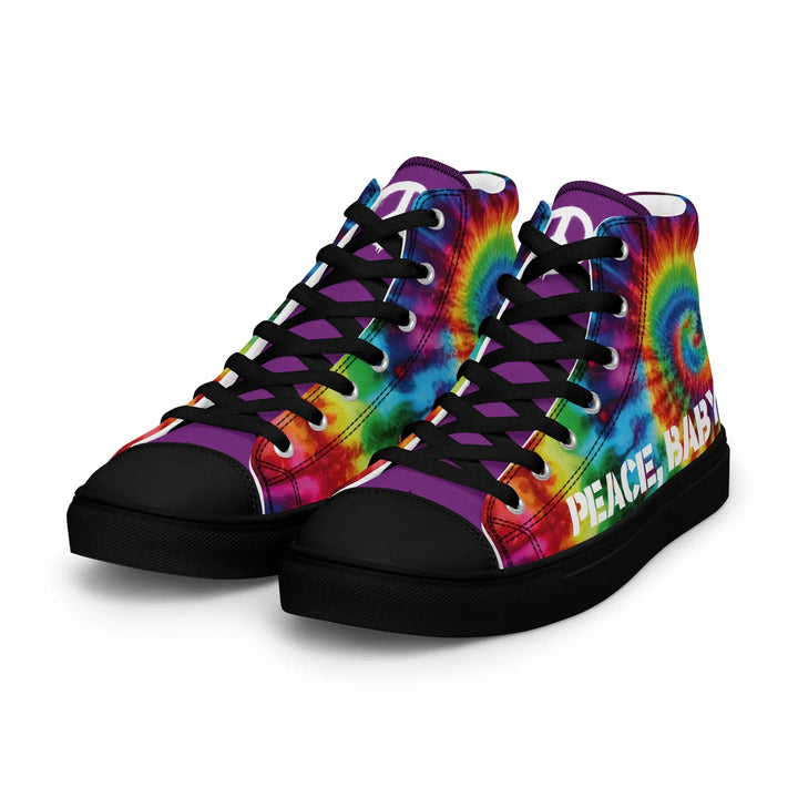 PEACE BABY - high top canvas shoes - Shoes