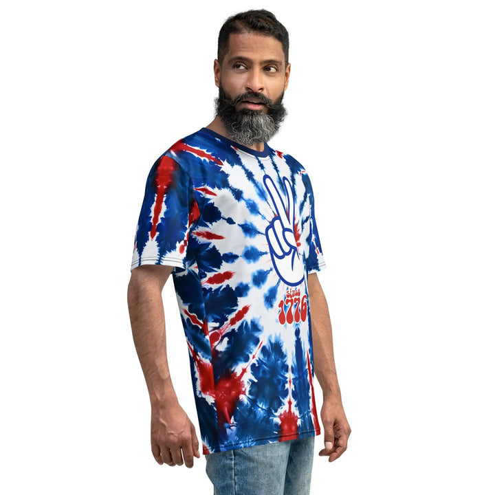 PEACE SINCE 1776 - tie-dye t-shirt with all-over print - Unisex T-Shirt
