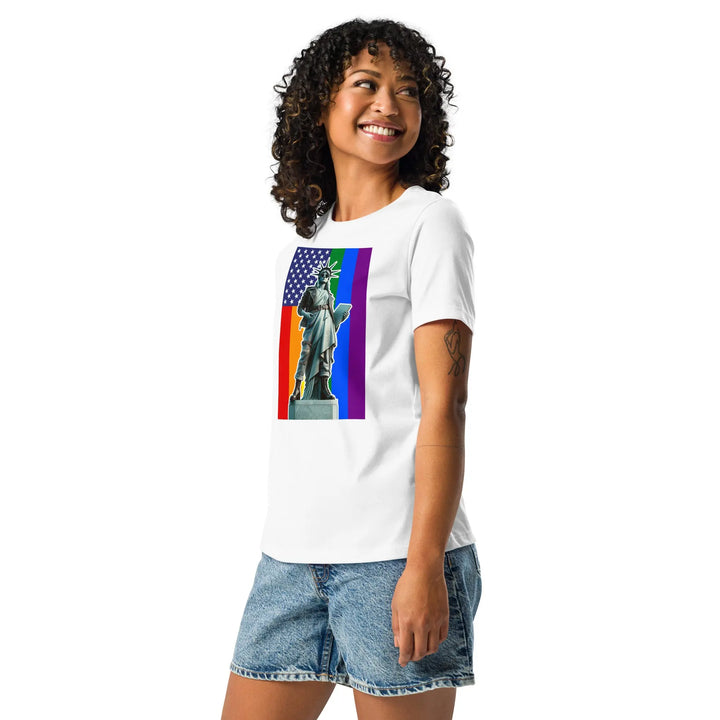 PRIDE N LIBERTY - Women’s Relaxed T-Shirt - Women’s T-Shirt