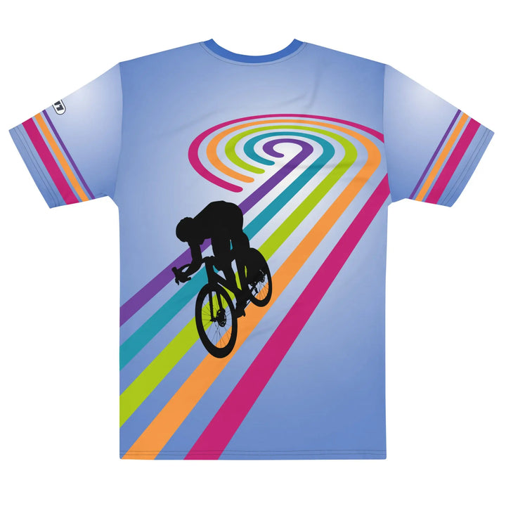 Retro 70s Pop-Art Cycling T-Shirt | Breathable Fabric | Vintage Bicycle Tee - Unisex T-Shirt