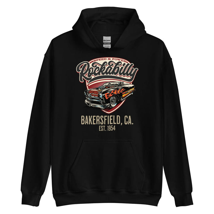 ROCKABILLY BAKERSFIELD - Unisex Hoodie - S - Unisex Hoodie