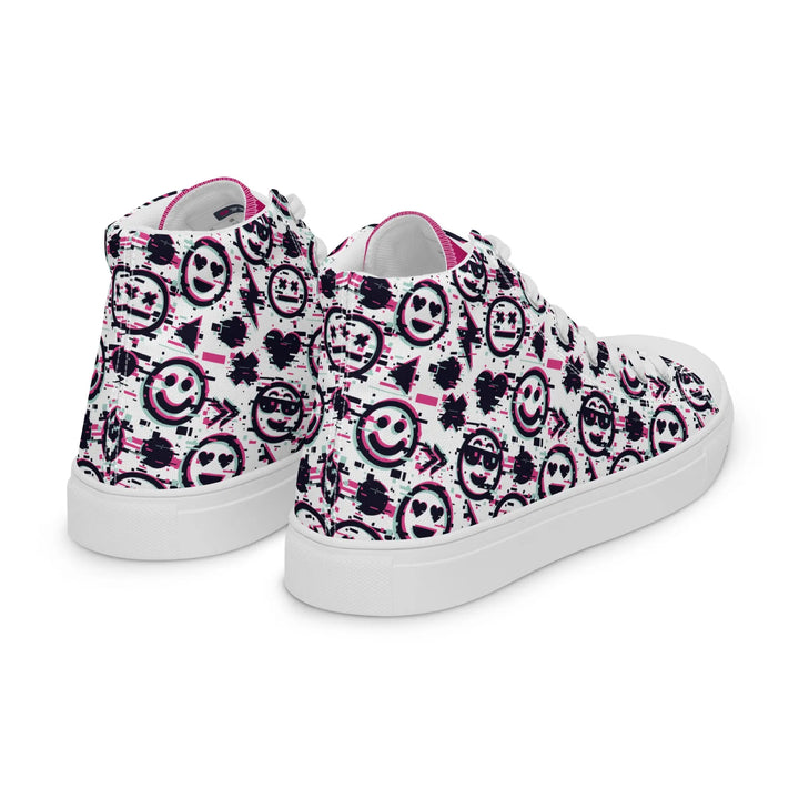 DOPE SMILE - high top canvas shoes - Shoes