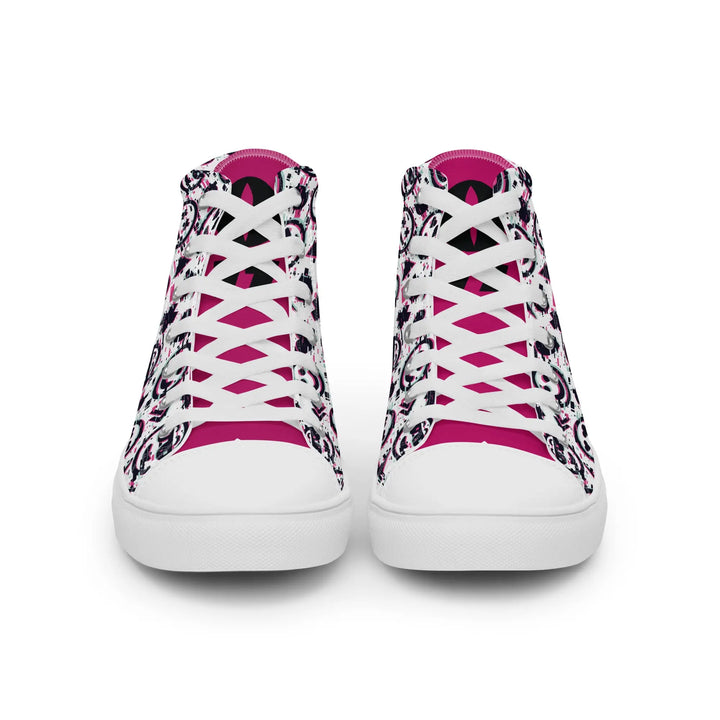 DOPE SMILE - high top canvas shoes - Shoes