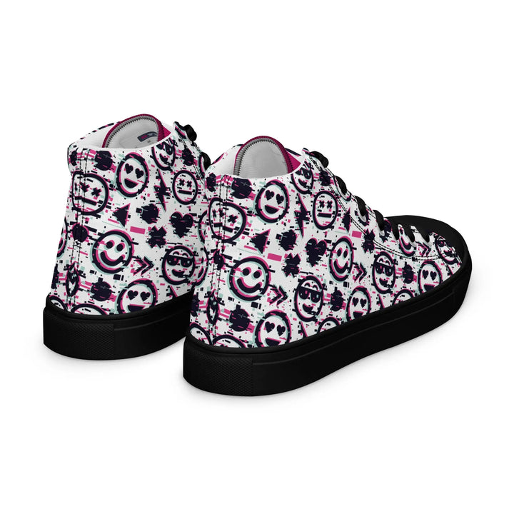 DOPE SMILE - high top canvas shoes - Shoes
