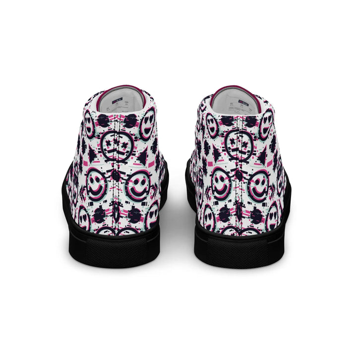 DOPE SMILE - high top canvas shoes - Shoes