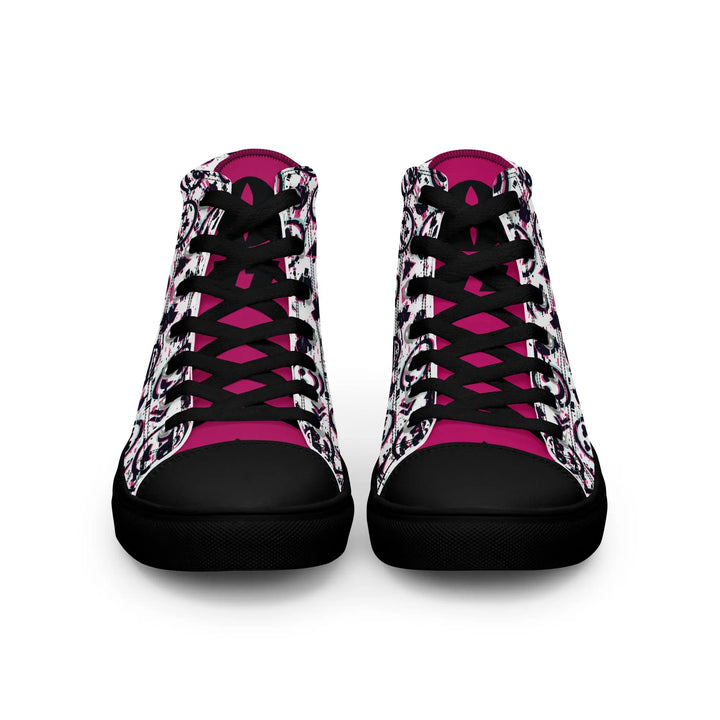 DOPE SMILE - high top canvas shoes - Shoes