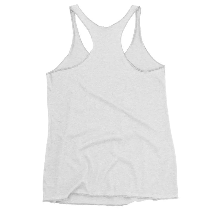 White Racerback Tank Top perfect for Smooth Waves Endless Days in women’s fashion