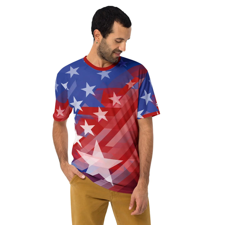 USA GRAPHIC GEOMETRIC - t-shirt with all-over print - Unisex T-Shirt