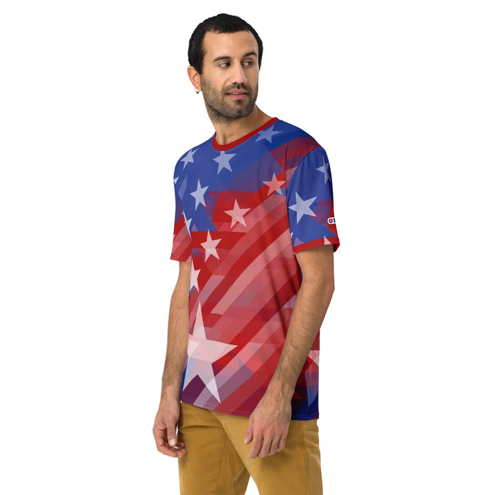 USA GRAPHIC GEOMETRIC - t-shirt with all-over print - Unisex T-Shirt