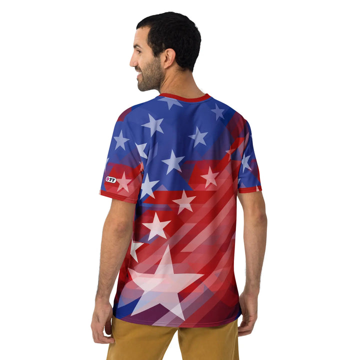 USA GRAPHIC GEOMETRIC - t-shirt with all-over print - Unisex T-Shirt