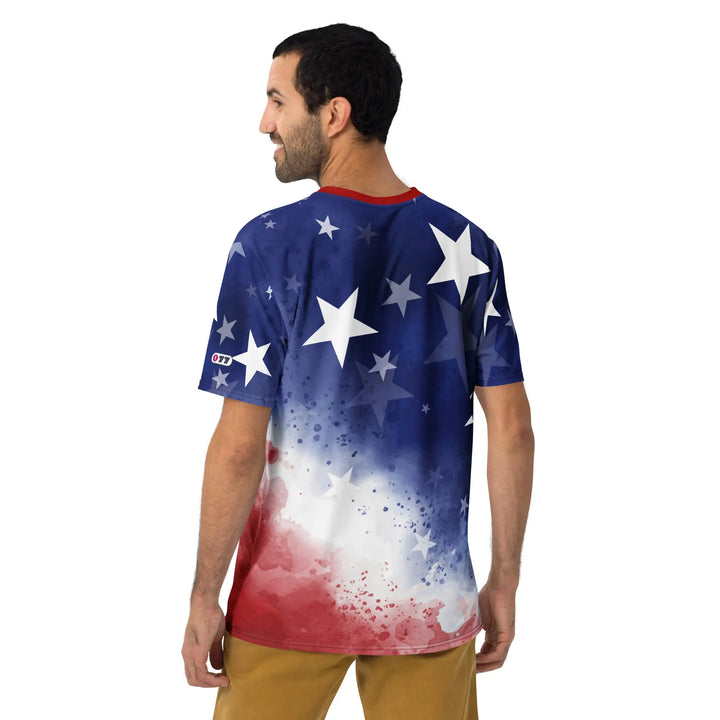 USA SPLATTER - t-shirt with all-over print - Unisex T-Shirt