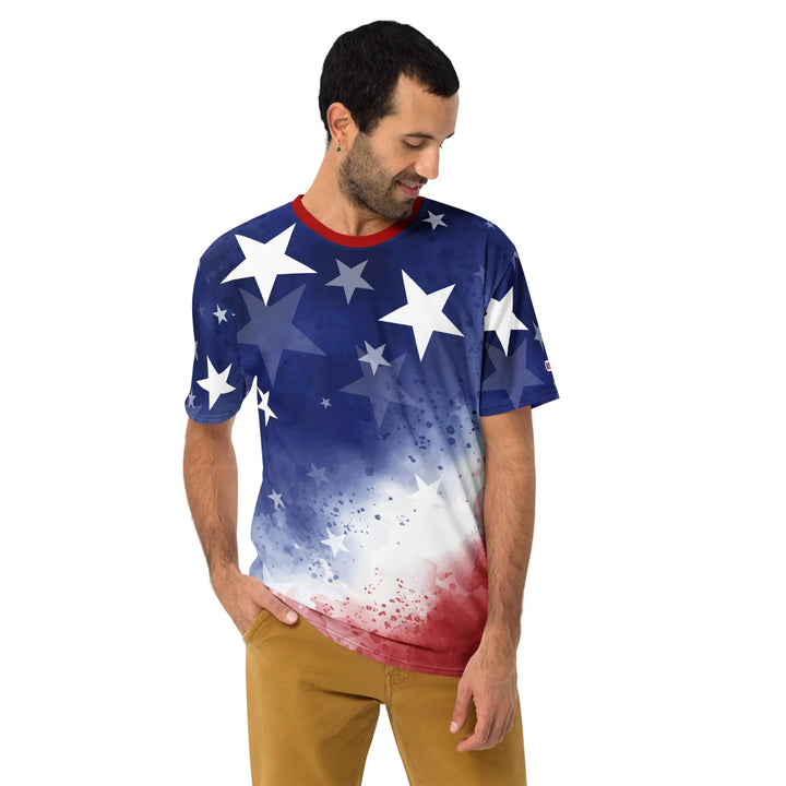 USA SPLATTER - t-shirt with all-over print - Unisex T-Shirt
