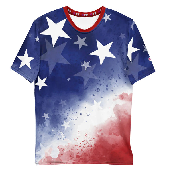 USA SPLATTER - t-shirt with all-over print - XS - Unisex T-Shirt