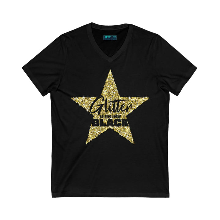 🔥 Glam Rock V-Neck T-Shirt – Bring the 70s Disco Vibes to Life! 🔥 - Women’s T-Shirt