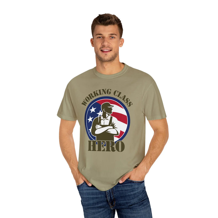 WORKING CLASS HERO - Garment-Dyed T-shirt - Unisex T-Shirt