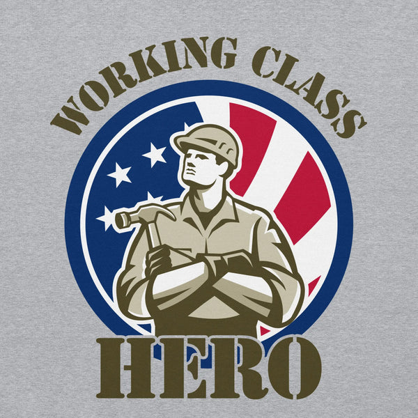 WORKING CLASS HERO - Hoodie - Sport Grey / S - Unisex Hoodie