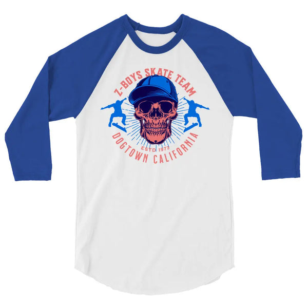 Z-BOYS SKATE TEAM - 3/4 Sleeve Raglan Shirt - Unisex Raglan 3/4 Sleeve Shirt