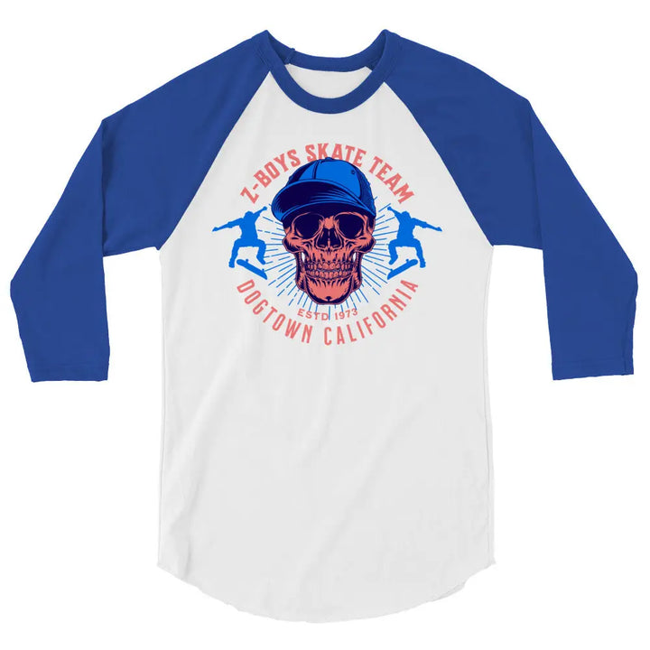 Z-BOYS SKATE TEAM - 3/4 Sleeve Raglan Shirt - Unisex Raglan 3/4 Sleeve Shirt